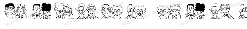 couple together字体转换